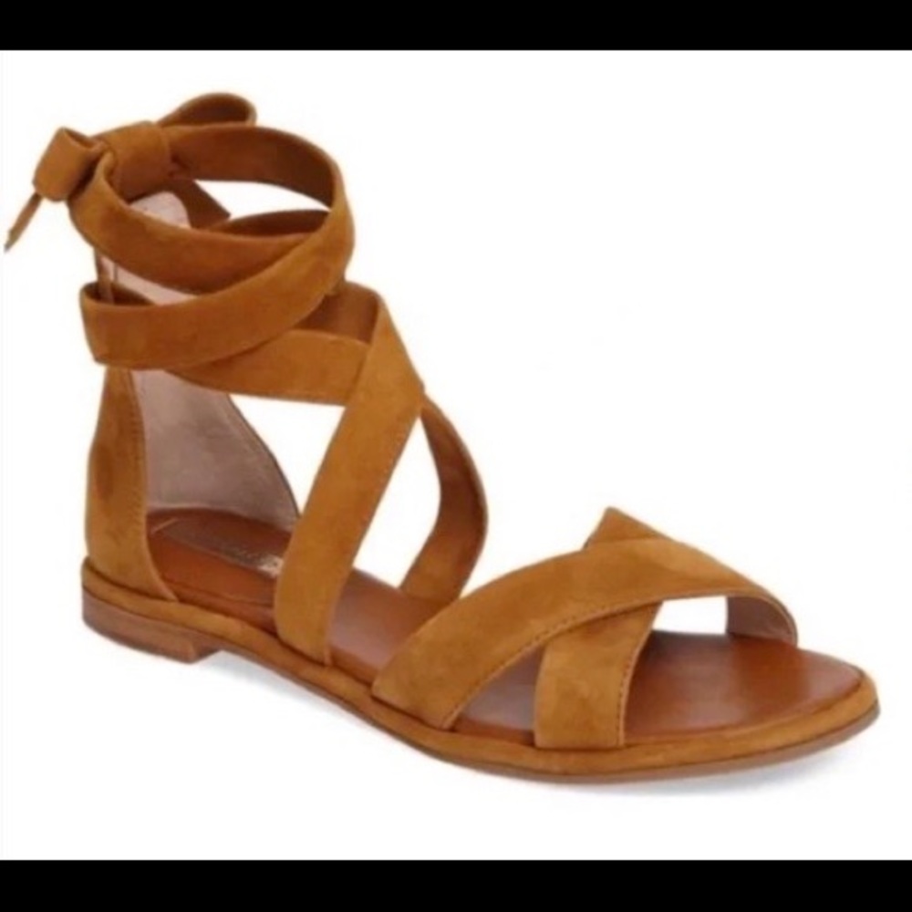 Louise et Cie lo-clover suede sandals